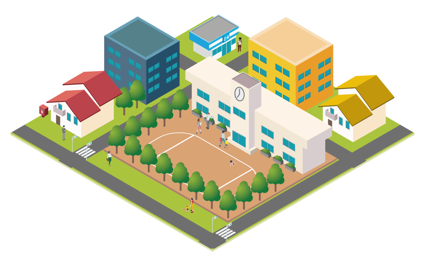 サンキのビジネスフィールド”学校・住宅”