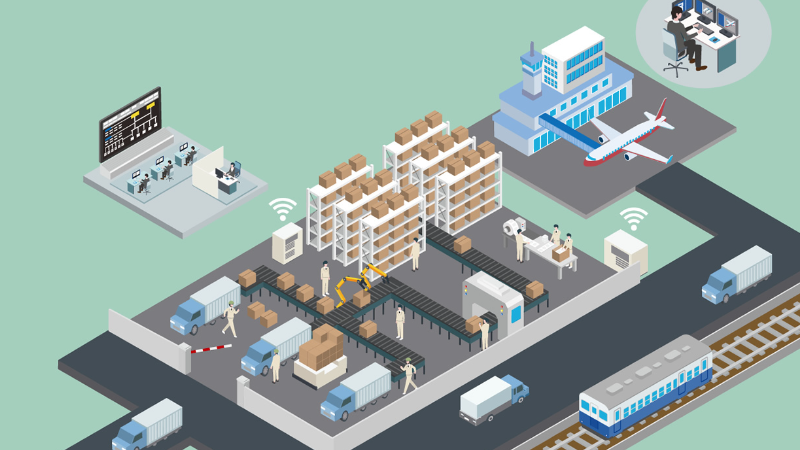 サンキのビジネスフィールド”物流センター”